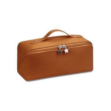 Duża pojemność kosmetyczka przenośny PU Leather T