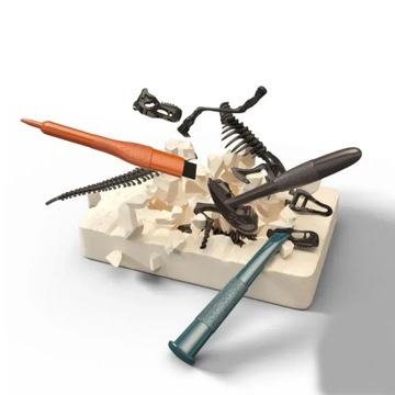 Раскопки динозавров 6 в 1 окаменелости