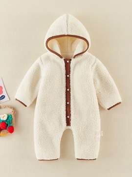 Kombinezon niemowlęcy teddy bear z kapturem 73