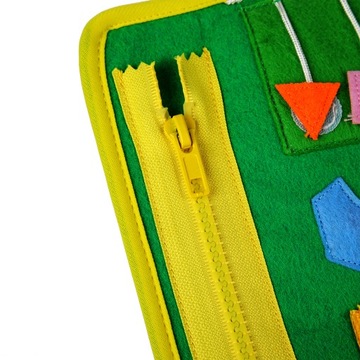 Игрушки для раннего развития малышей на молнии