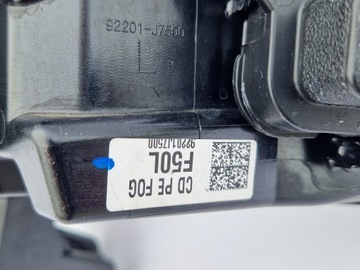 HALOGEN LED DRL KIA CEED III FACELIFT 92201-J7500 LEVÝ