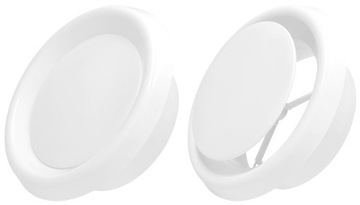 БЕЛЫЙ АНЕМОСТАТ ⌀ 150ММ ПРИТОЧНО-ВЫХЛОПНАЯ ОТБОРКА