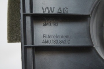 NOVÁ ORIG. POUZDRO FILTRU VZDUCHU VOLKSWAGEN TOUAREG III 4M0133837B