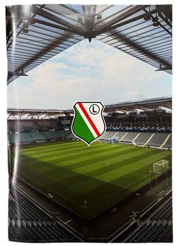 Legia Warszawa Zeszyt A5 kratka 64 kartki