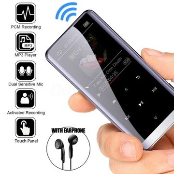 Bluetooth Odtwarzacz MP3 HIFI Sportowe odtwarzanie muzyczne MP4--8/16/32/64GB