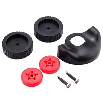 Триммер на роликах для садового газона.