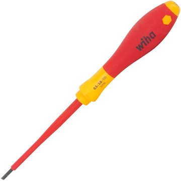 WIHA WKRĘTAK IZOLOWANY VDE PŁASKI 3,0 100MM 00821