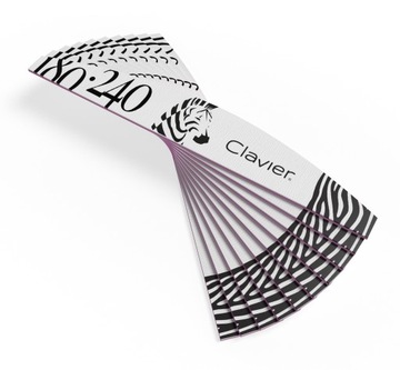 10x Pilnik Łódka Zebra Dwustronny 180/240