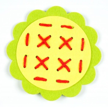 Цветочное обучение шнуровке, переплетению завязок