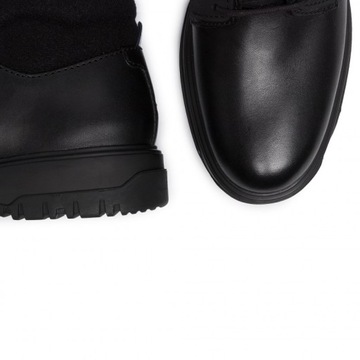 TOMMY HILFIGER Кожаные ботинки с рифленой подошвой R 43