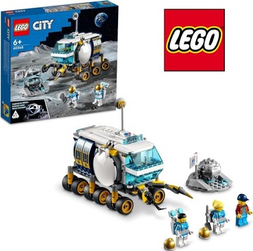 LEGO City - Łazik księżycowy + 3 mini figurki KOSMOS/NASA#60348