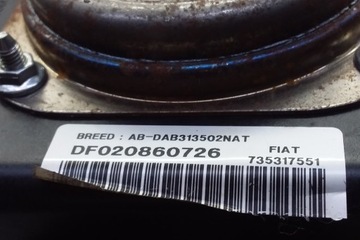 AIRBAG ŘIDIČE FIAT STILO (192_) 735317551 1.9L DIESEL 85KW 2001