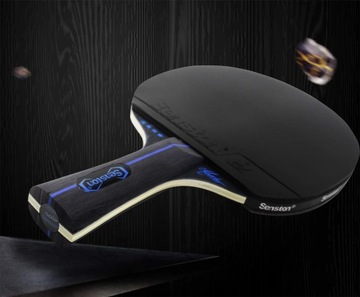 RAKIETKA DO TENISA STOŁOWEGO ZESTAW + 3 PIŁKI ETUI PING PONG