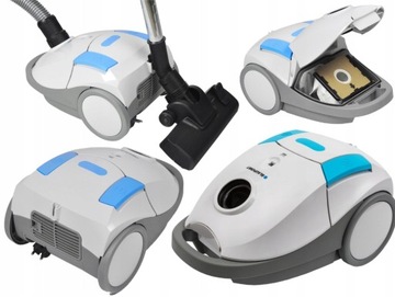 ТРАДИЦИОННЫЙ НАПОЛЬНЫЙ ПЫЛЕСОС С МЕШКОМ BLAUPUNKT VCB 201 HEPA ФИЛЬТР 700 Вт