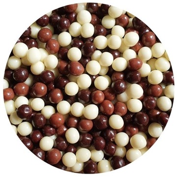 CHRUPIĄCE KULECZKI Posypka CZEKOLADOWE mix 90g