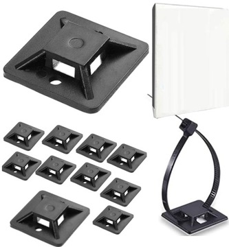 UCHWYT OPASKI KABLOWEJ ZACISKOWEJ MOCOWANIE 50 szt