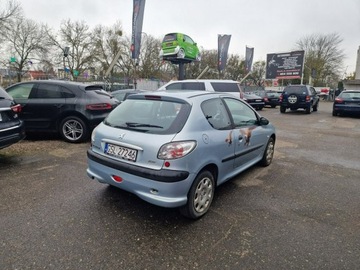 Peugeot 206 Hatchback 1.1 i 60KM 2003 Peugeot 206 1,1 Benzyna 60 KM, Elektryczne Szyby,, zdjęcie 2