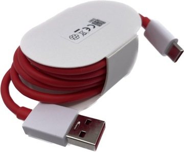 Oryginalny Kabel USB OnePlus D301 typ USB-C 4A DASH Charge 5 6 6T 7 7T 8 9
