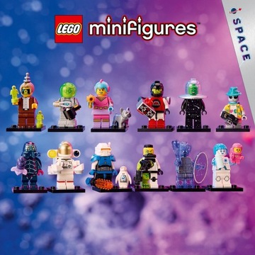LEGO Minifigures 71046 Космические минифигурки — набор из 12 шт.