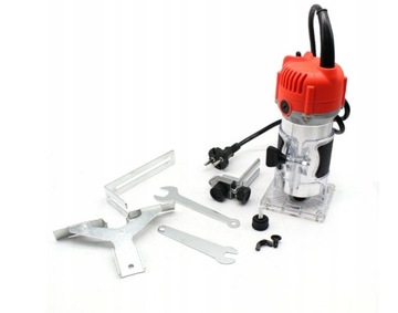 ФРЕЗЕРНЫЙ СТАНОК ПО ДРЕВЕСИНЕ ТРИМЕР ЭЛЕКТРИЧЕСКИЙ РУЧНОЙ 800ВТ