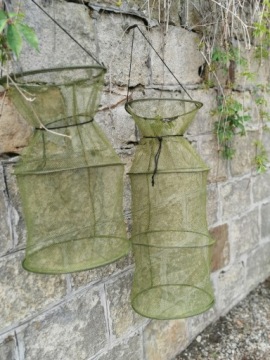 САДЗЫК РЫБОЛОВНАЯ СЕТЬ 4 КОЛЬЦА ДЛЯ РЫБЫ 35/90