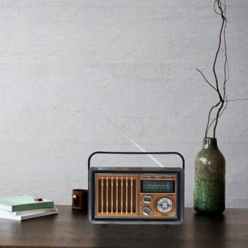 КУХОННОЕ РАДИО НА БАТАРЕЕ ПОРТАТИВНОЕ BLUETOOTH USB FM СТИЛЬНОЕ РЕТРО ВИНТАЖ