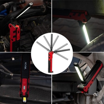 ЛАМПА ДЛЯ МАСТЕРСКОЙ СВЕТОДИОДНАЯ ЛАМПА С МАГНИТОМ, ПЕРЕЗАРЯЖАЕМАЯ USB-ЛАМПА