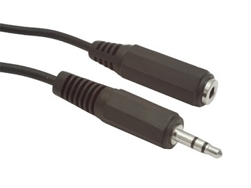 LL PRZEDŁUŻACZ MINI JACK M/F 3m dł. KABEL AUX GW