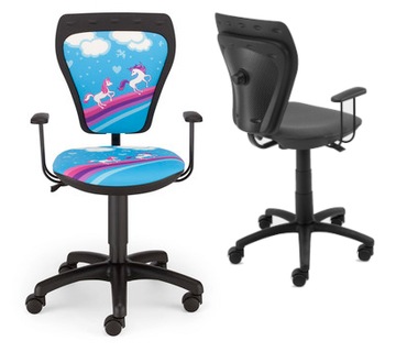 FOTEL BIUROWY OBROTOWY DO BIURKA MINISTYLE PONY