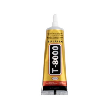 T-8000 T8000 KLEJ AKRYLOWY PRZEŹROCZYSTY 50 ML