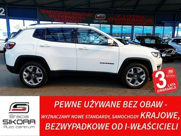 Jeep Compass II SUV 1.4 Multiair 170KM 2019 Jeep Compass 1wł Kraj Bezwypadkowy 4x4 170KM