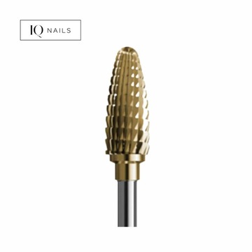 Набор Silcare IQ Nails Expert Gold Power из 6 фрез для гибридного акрилового геля
