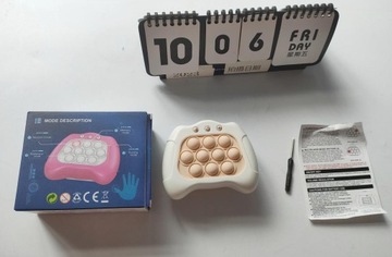 ЭЛЕКТРОННАЯ АРКАДНАЯ ИГРА POP IT PUZZLE ИГРУШКА НА ПАМЯТЬ ДЛЯ ДЕТЕЙ