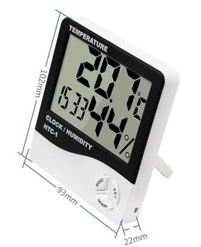 КОМНАТНЫЙ ТЕРМОМЕТР МЕТЕОСТАНЦИЯ ЦИФРОВОЙ ГИГРОМЕТР