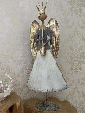 РОЖДЕСТВЕНСКОЕ УКРАШЕНИЕ АНГЕЛ РОЖДЕСТВЕНСКАЯ ФИГУРКА 80,5 СМ