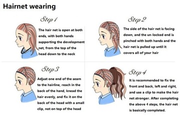 Длинный прямой парик 80 см с градиентом WIGS