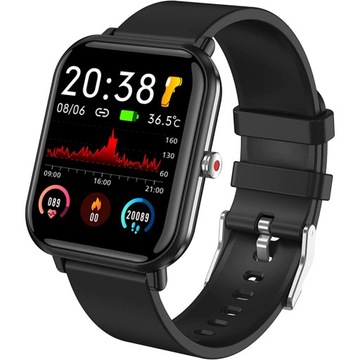 ZEGAREK TĘTNO 1.7 CIŚNIENIE KRWI Bt 5.0 IP68 Q9PRO