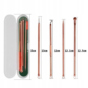 4 шт. игла для удаления прыщей, черных точек