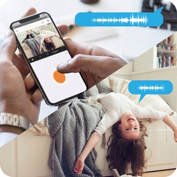 Панорамная камера EZVIZ C6N Full HD Wi-Fi с беспроводным ИК-приложением для радионяни