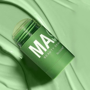 2x очищающая маска с глиной зеленого чая