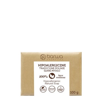 Barwa HIPOALERGICZNE Szare Mydło 100g