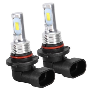 2 szt. H10 9145 80W 8000K Biała żarówka LED