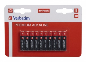 Bateria alkaliczna Verbatim AAA (R3) 10 szt.