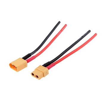 Kabel ładujący XT60 Wtyk bananowy 14AWG Kabel