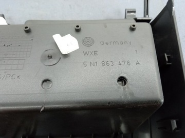 VW TIGUAN I 07- TUNEL ŚRODKOWY SCHOWEK 5N1863476A