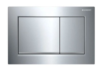 GEBERIT Omega30 przycisk spłukujący chrom błyszczący/chrom mat 115.080.KH.1