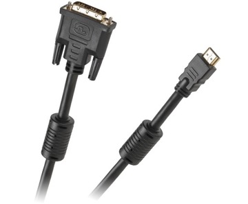 Kabel połączeniowy DVI-HDMI 5m GOLD v1.3b