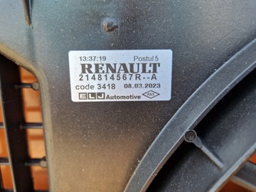 DACIA DUSTER I 1 VENTILÁTOR POUZDRO KOMPLET . NOVÝ ORIGINÁLNÍ ! 214814567R