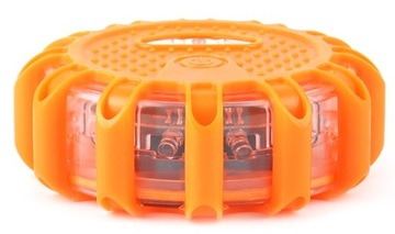 LAMPA OSTRZEGAWCZA LED BŁYSKOWA FLARA KOGUT MAGNES