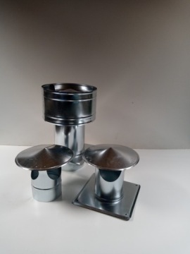 КРЫША ВЕНТИЛЯЦИОННОГО ДЫМОХОДА ДЛЯ ОЦИНКОВАННОЙ ТРУБЫ FI130